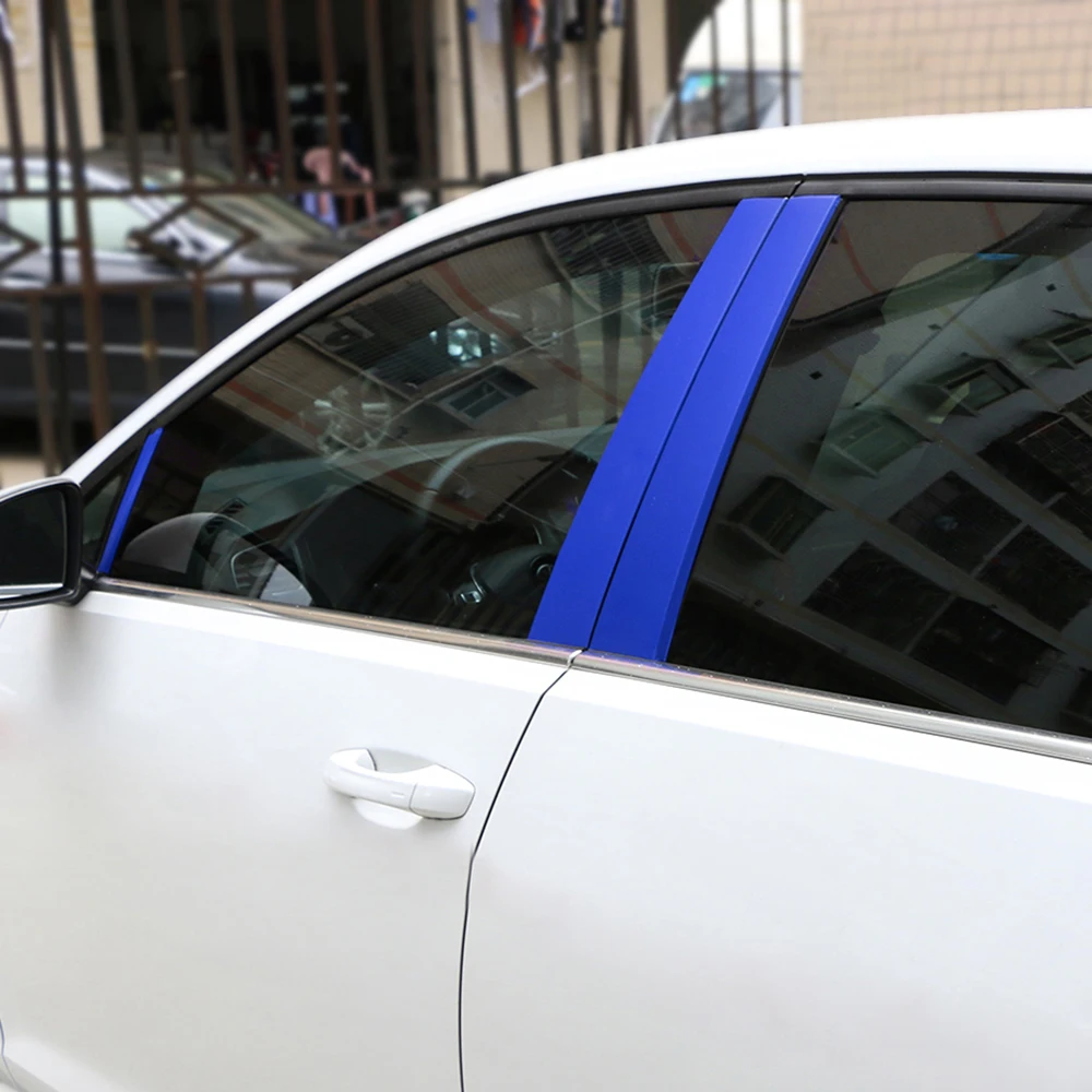 Автомобильная оконная рама ABC столб из углеродного волокна защитная пленка