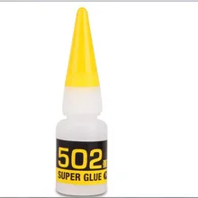 1Pcs Instant Liquid 502 Super Glue Touch Cyanoacrylate Adhesive Strong Rubber Plastic Leather Ceramics Wood Paper Bonding Tool