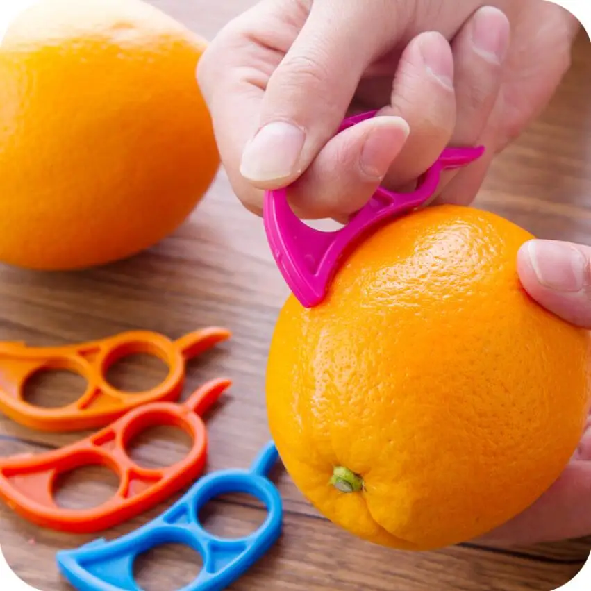 Апельсиновый цитрусовый нож для пилинга для удаления ломтерезки резак быстро зачистки кухонный инструмент