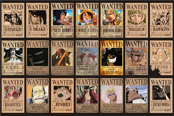 Custom Canvas Art One Piece Poster One Piece Anime Wall Stickers Wanted Crew Wallpaper Sticker Mural Kids Home Decoration 1769 Kids Home Decor Home Decorone Piece Poster Aliexpress
