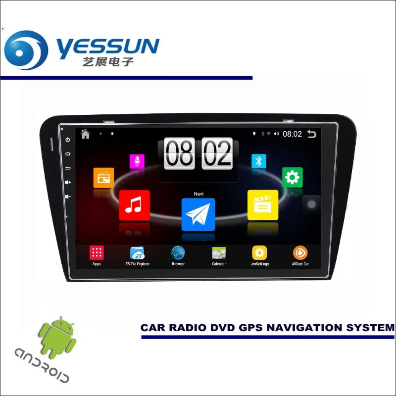 

YESSUN Car Android Player Multimedia For Skoda Octavia MK3 2014~2017 Radio Stereo GPS Map Nav Navi ( no CD DVD ) 10.1" HD Screen