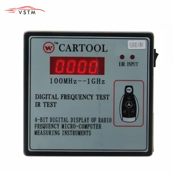 

Car IR Infrared Remote Key Frequency Tester Remote Control Digital Frequency Test (Frequency Range 100-1000MHZ) Free Shipping