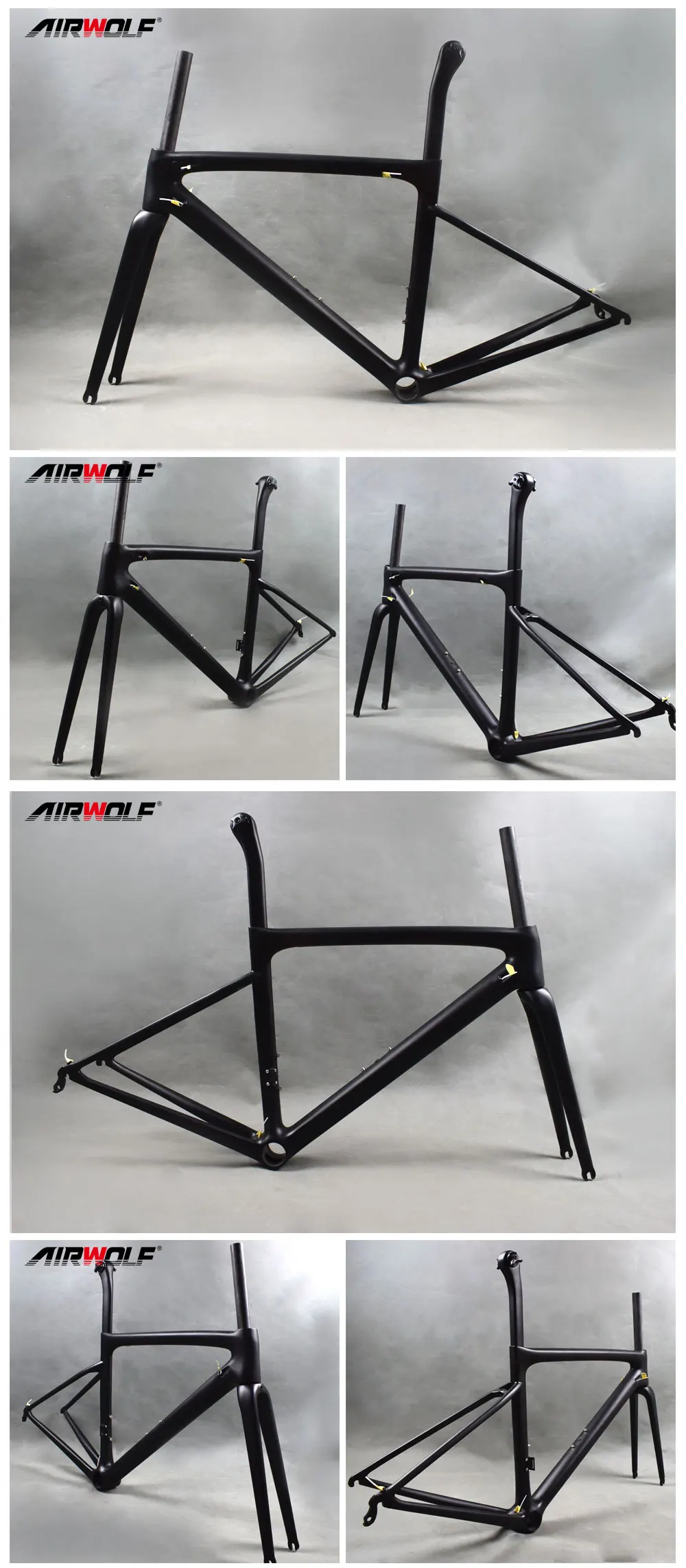 Cheap 2018 SL Six  carbon fiber frame road bike frame SL version 6 super light 780g frame perfect painting bike frame 4
