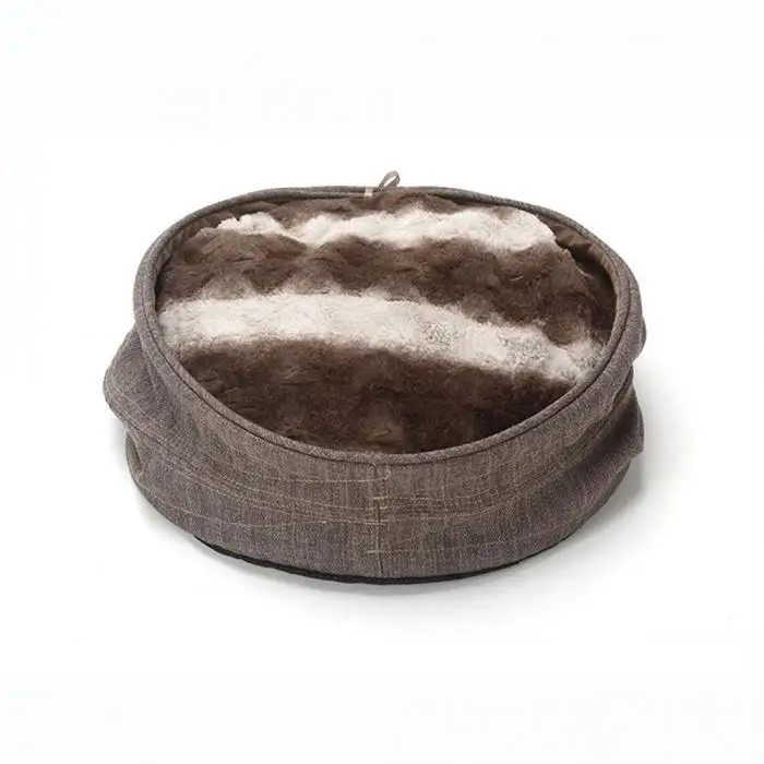 Pet Dog House Foldable Warm Puppy Cats Sleeping Bed Mat Kennel Tent can CSV