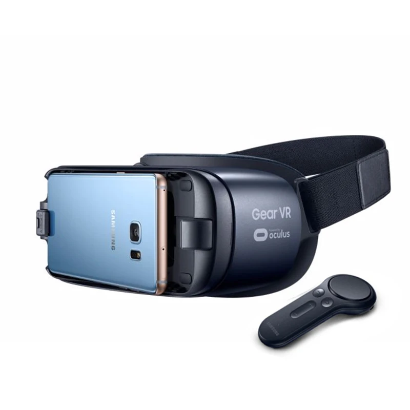 Gear VR5.0 и контроллер новые очки виртуальной реальности Поддержка samsung Galaxy S9 S9Plus S8+(с пультом дистанционного управления gear+ посылка