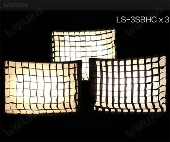 

3 pcs Falconeyes LP-2805TDX Softbox hive flexo box grille flexo box LP-3SBHC softbox CD15 T02