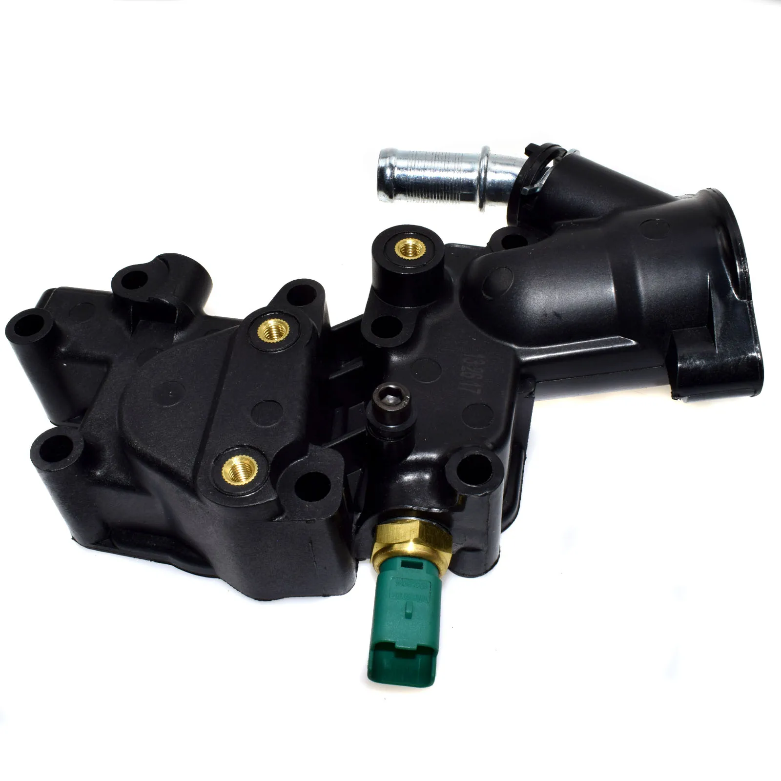 Корпус термостата WOLFIGO с датчиком для Citroen C2 C3 Picasso Nemo Peugeot 1007 205 206 1336Y8 1336.P9