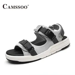 Camssoo Для мужчин Быстросохнущие кроссовки летние открытый Upstream обувь нескользящие профессиональная Водонепроницаемая Обувь Для мужчин для