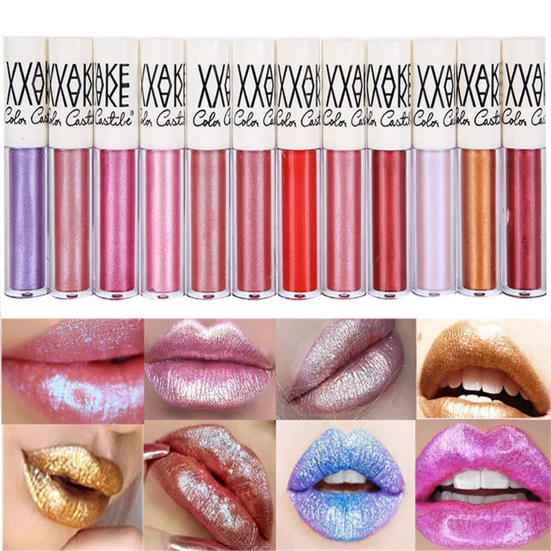 New Whiten Glitter lip gloss 8ml moisture highlighting lip balm gloss
