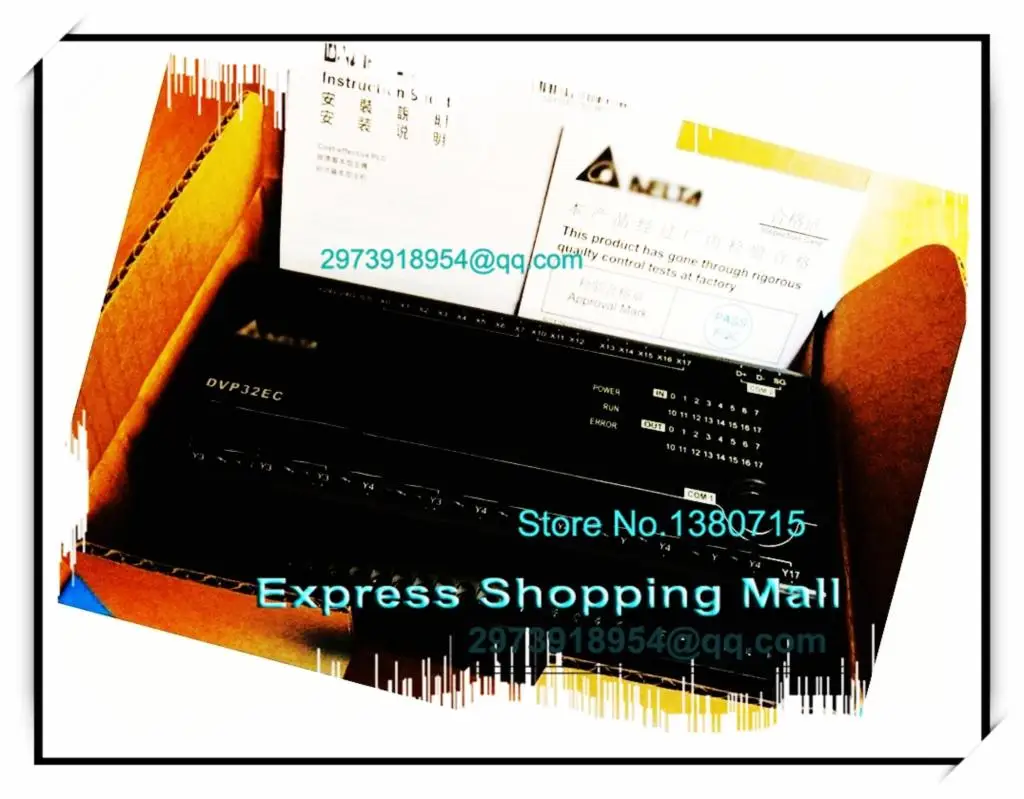 New Original DVP32EC00T3 Delta PLC EC3 series 100-240VAC 16DI 16DO Transistor output dvp32es200t delta new original plc es2 series 100 240vac 16di 16do transistor output