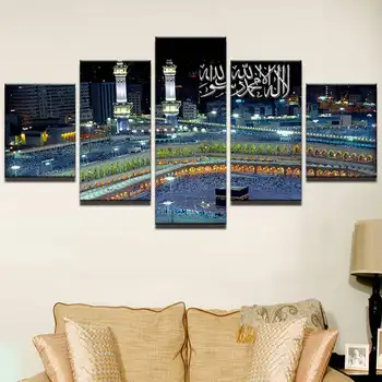 

3d,DIY,Diamond Embroidery,5 Pcs Muslim Mecca Sacred Religious Architecture islamic,Diamond Painting,Cross Stitch,Puzzle Mosaic
