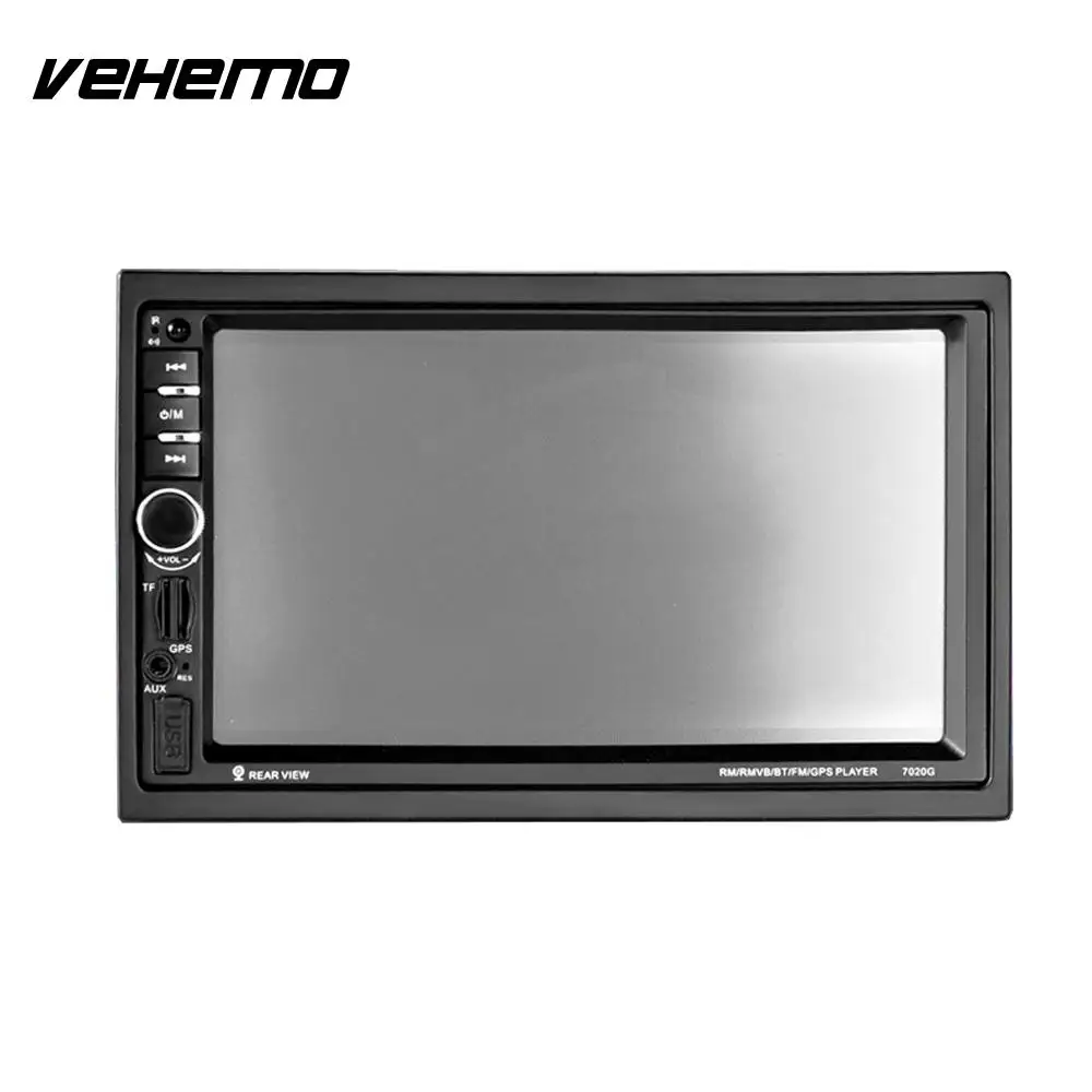 

Vehemo Video Player Car MP5 Player Multimedia Player Bluetooth GPS Navigation Function 7" Audio Radio Support SD Card