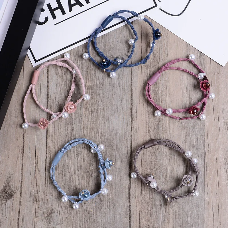 

2PCS/lot Shamballa ball Hair Accessories For Women Headband,Elastic Bands For Hair For Girls,Hair Band Hair Ornaments For Kids