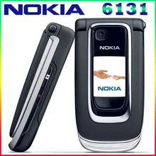 Бесплатная доставка разблокирована 6131 оригинал мобильный телефон nokia 6131 дешевые gsm камера fm bluetooth хорошее качество телефон мульти клавиатуры