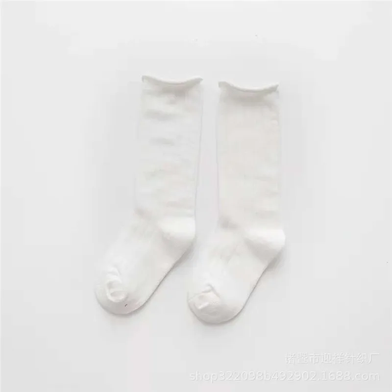 Хлопковые детские носки с ворсом для маленьких девочек; Calcetines; Sokken; Детские Школьные носки для мальчиков; Meia Infantil Menina - Цвет: white