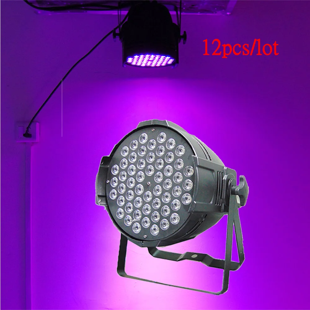 

(12 pcs / lot ) 54*3W LED Par Light Waterproof LED Stage Light High Power LED Par