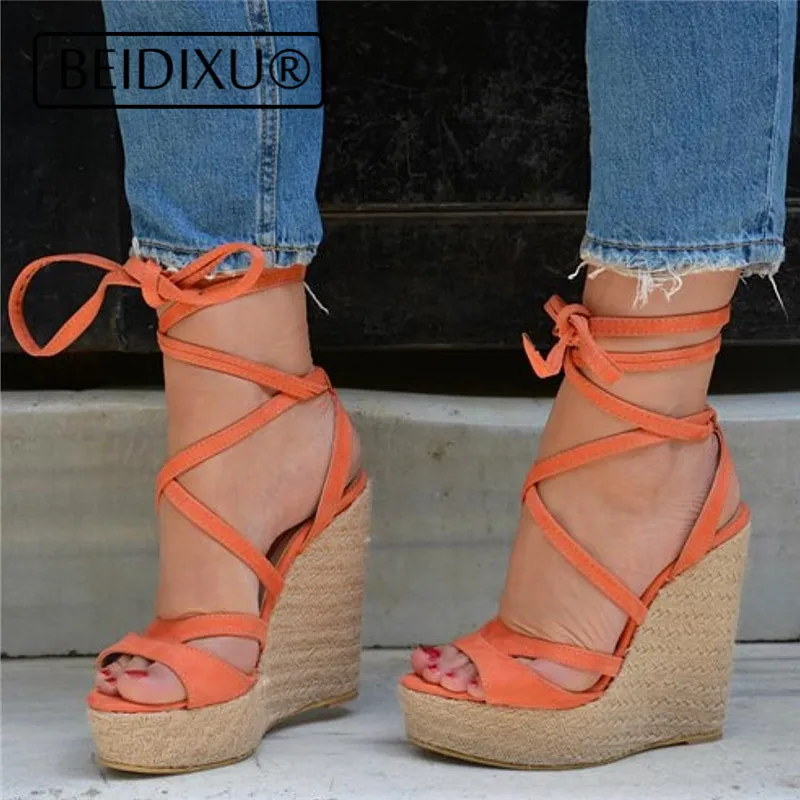 open toe gold wedges