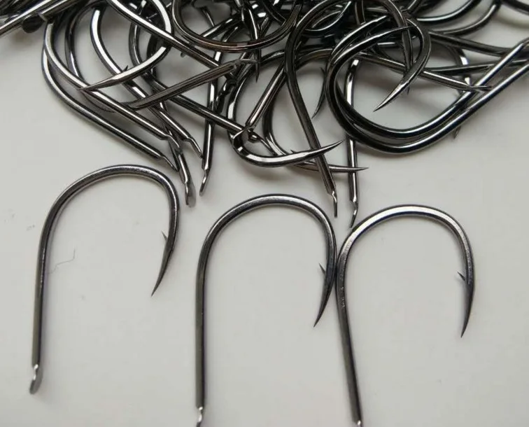 

Taiwan fishing hooks high carbon materials no corrosion and no bending big fish no problem