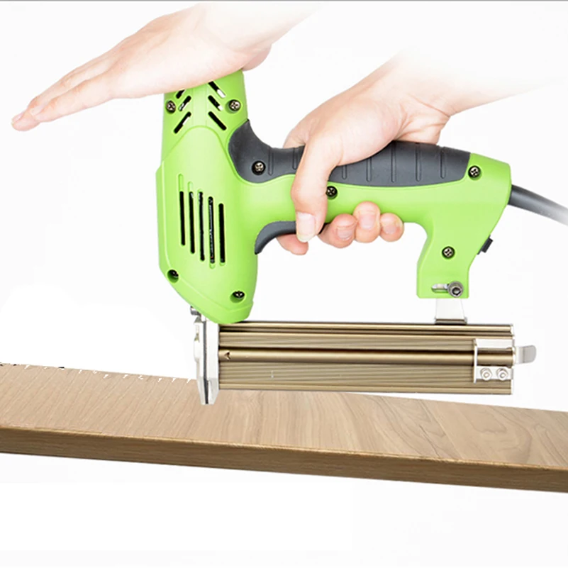 

New Electric Stapler Gun Nail Gun Nailer Tools Framing tacker Electric Tools only for square crown nails use 1800w 1022 30/min