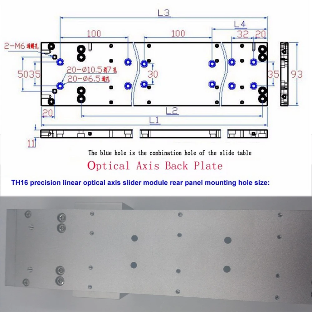 300MM CNC Linear Module Sliding Table XYZ Axis Cross Stage Ballscrew+ Nema23 Closed Loop Stepper Motor Driver Power Supply Kit