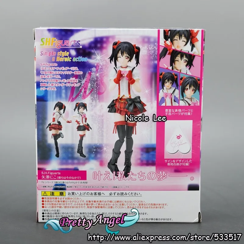 PrettyAngel-Подлинная Bandai Tamashii нация S. H. Figuarts Love Live! Nico Yazawa(Bokura ha Ima no Naka de) фигурка