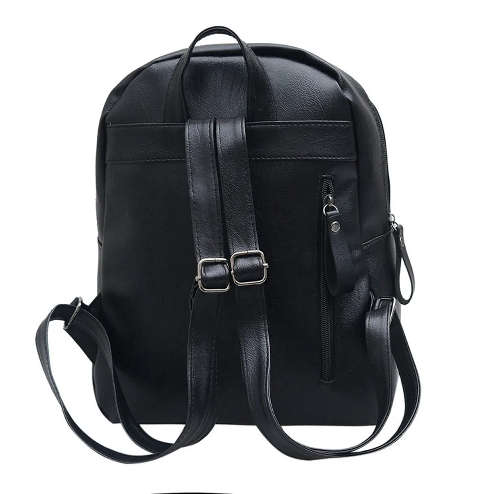 OCARDIAN рюкзак женский винтажный кожаный рюкзак высокого качества черный ранец дорожная школьная сумка для студентов рюкзак Прямая поставка May17