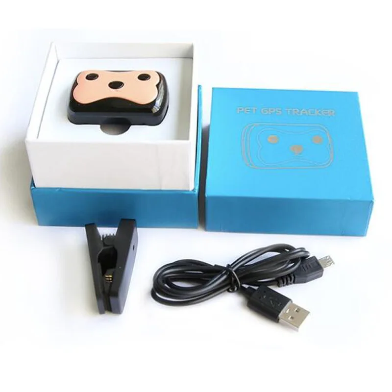 

Electronic pet positioning tracker, cat dog positioning collar tracker, free shipping