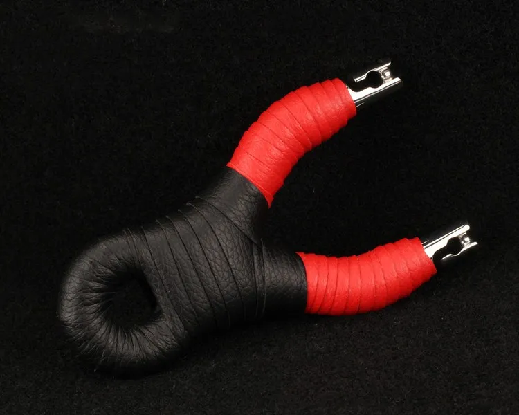 

Popular Powerful Sling Shot Stainless Steel Slingshot Leather Catapult Outdoor Hunting Slingshot Hunt Tool Accessories
