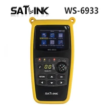 Original Satlink WS 6933 2 1 Inch LCD Display DVB S2 Satfinder FTA C KU Band