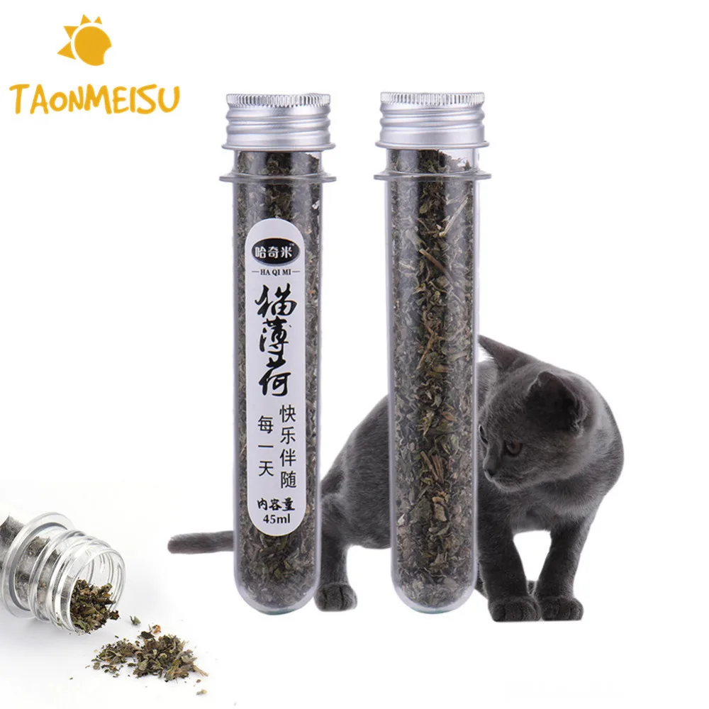 1pcs Natural Catnip Debris Cats go crazy Menthol Flavor Cat Treat