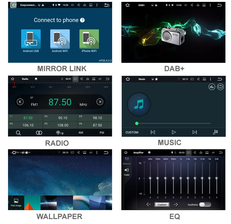 Perfect Android 9.0 OS Octa Core Car DVD Player Stereo System For Toyota Old Prado RAV4 GPS WIFI Multimedia Carplay GPS Radio Navigation 30
