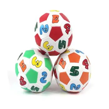 

1Pcs Children Kids Baby Preschool Early Number Learning Educational Ball Random color Plaything Rubber Toy Wholesale