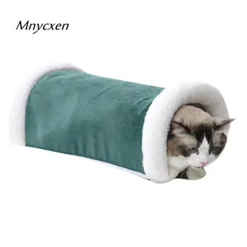

Dual-Use Pet Nest Pet Bed Dog House Soft Warm and Comfortable Cat Dog Sweet Room Multifunctional mats cat litter @W