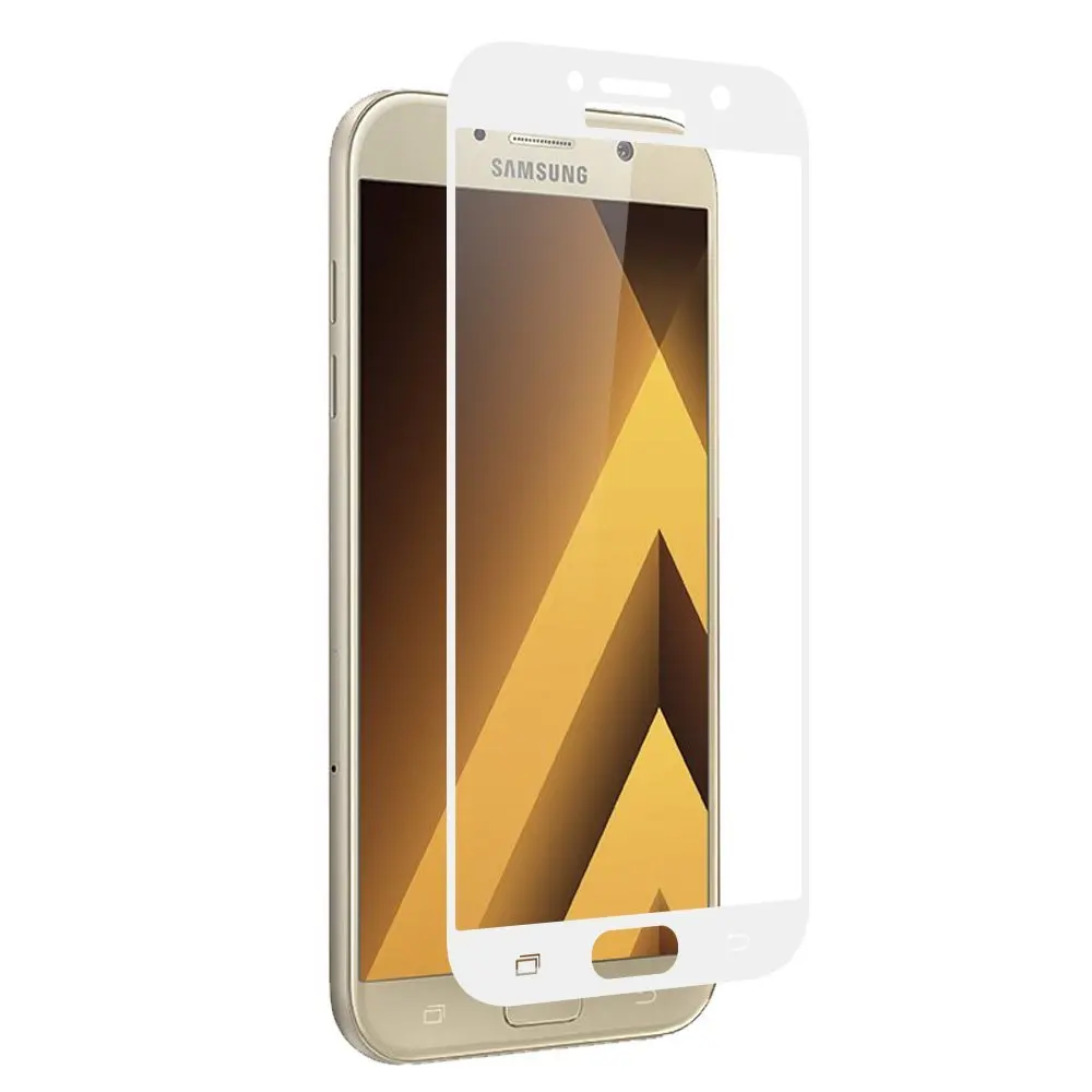 2.5D трафаретная печать для Samsung Galaxy A9 A8 A7 A5 A3 C5 C7 C9 Pro 2016 2017 полное покрытие пленка из