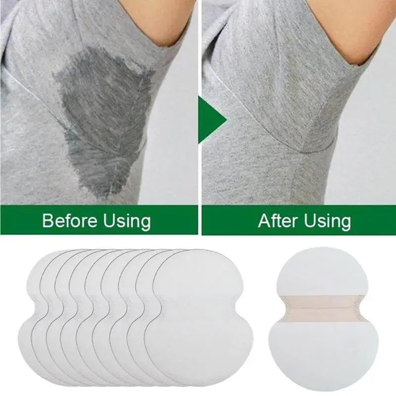 

2/8/30/50/100pcs Summer Armpit Sweat Perspiration Pads Underarm Deodorants Stickers Absorbing Disposable Anti Perspiration Pads
