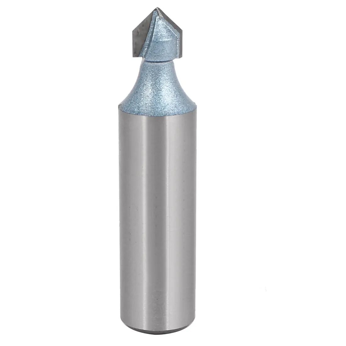 

UXCELL 1/2" X 5/16" Double Flute Carpenter 90-Degree V-Grooving Router Bit Cutting Tool