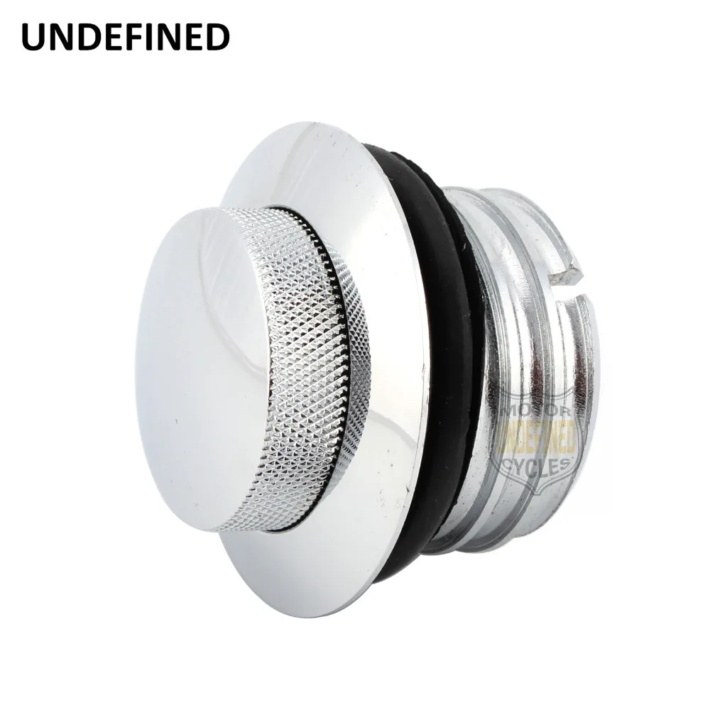 UNDEFINED Motorcycle Parts Chrome POP UP Screw In Flush Mount Fuel Tank Gas Cap Fit For Harley