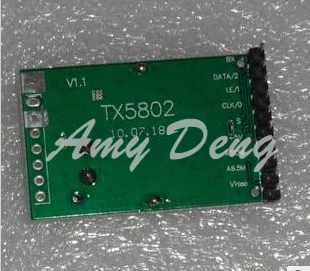 

Free shipping 5.8G100MW wireless video module / FPV dedicated wireless image transmission aerial transmitter module
