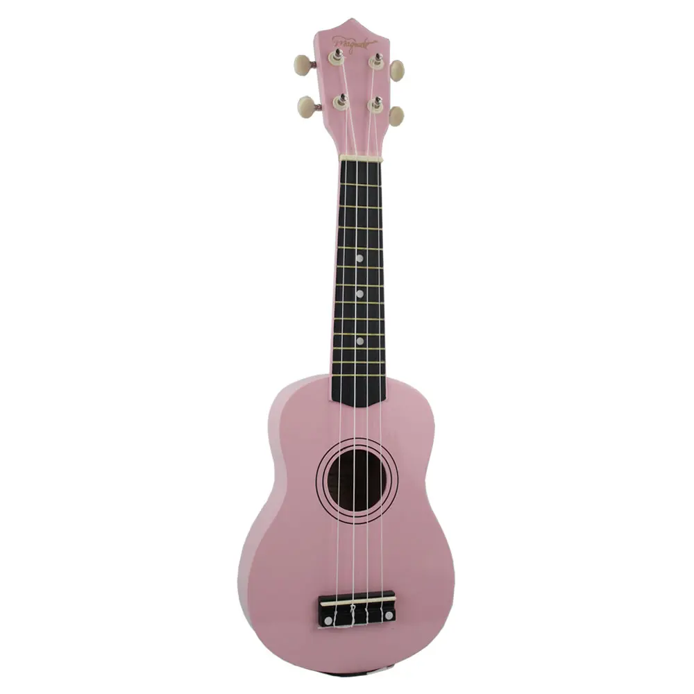 Изысканный 2" Гавайские гитары укулеле липа тела мини гитара Ukelele 4 струны музыкальный инструмент Красочные Уке для детей и взрослых - Цвет: Розовый