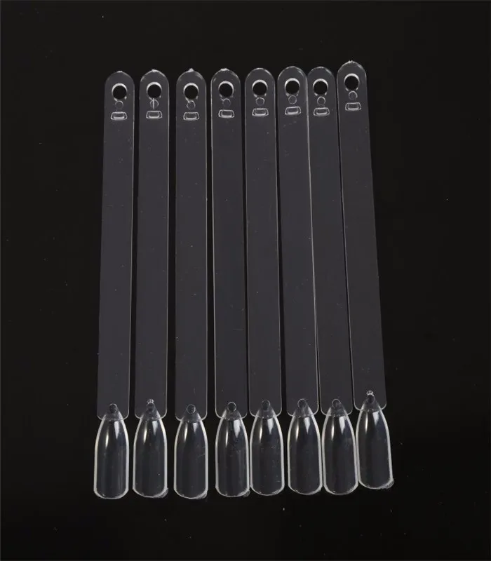 Поступление 50 шт. Дизайн ногтей накладные Веерообразный Инструменты для маникюра Лаки для ногтей образцы плесень Дизайн ногтей Ложные
