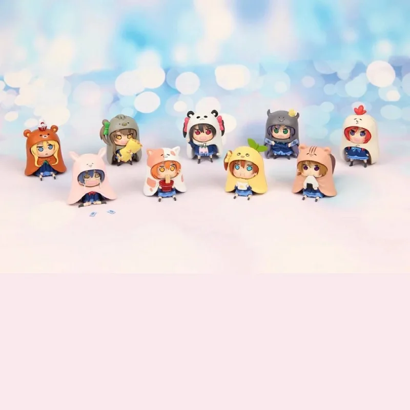 

9pcs/set Japan Anime Action Figure LoveLive Cosplay Himouto Q Ver 8cm PVC Model Collection Toys Cute Decoration Doll Brinquedos