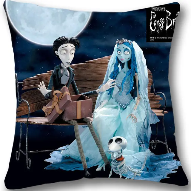 aliexpress com buy xmas gift corpse bride cushion cover the nightmare before christmas corpse bride