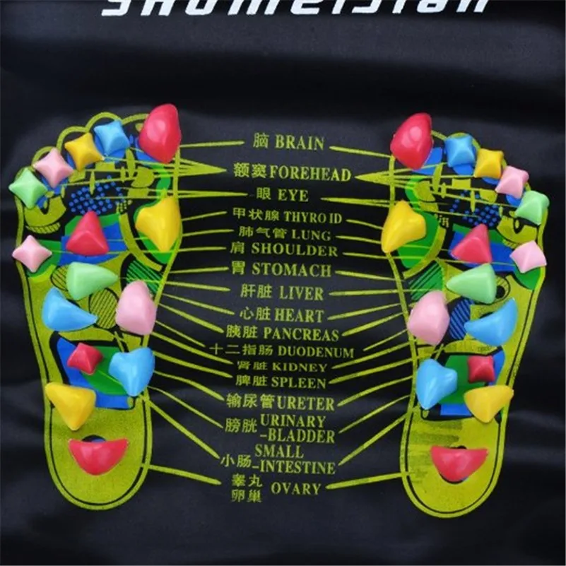 1 шт., 170 см х 35 см, массажный коврик для ног, рефлексологический, для ходьбы, булыжника, для облегчения боли, массажер для ног, коврик, Акупрессура