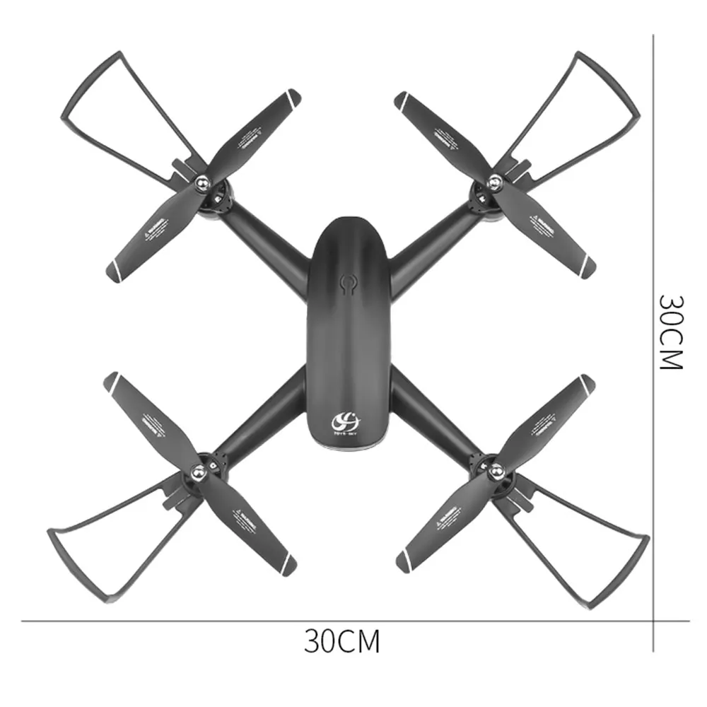 Радиоуправляемый Дрон S165 2,4 ГГц wifi FPV 720 P/1080 P/2 K HD Двойная камера 20 минут время полета Безголовый режим RC вертолет Квадрокоптер