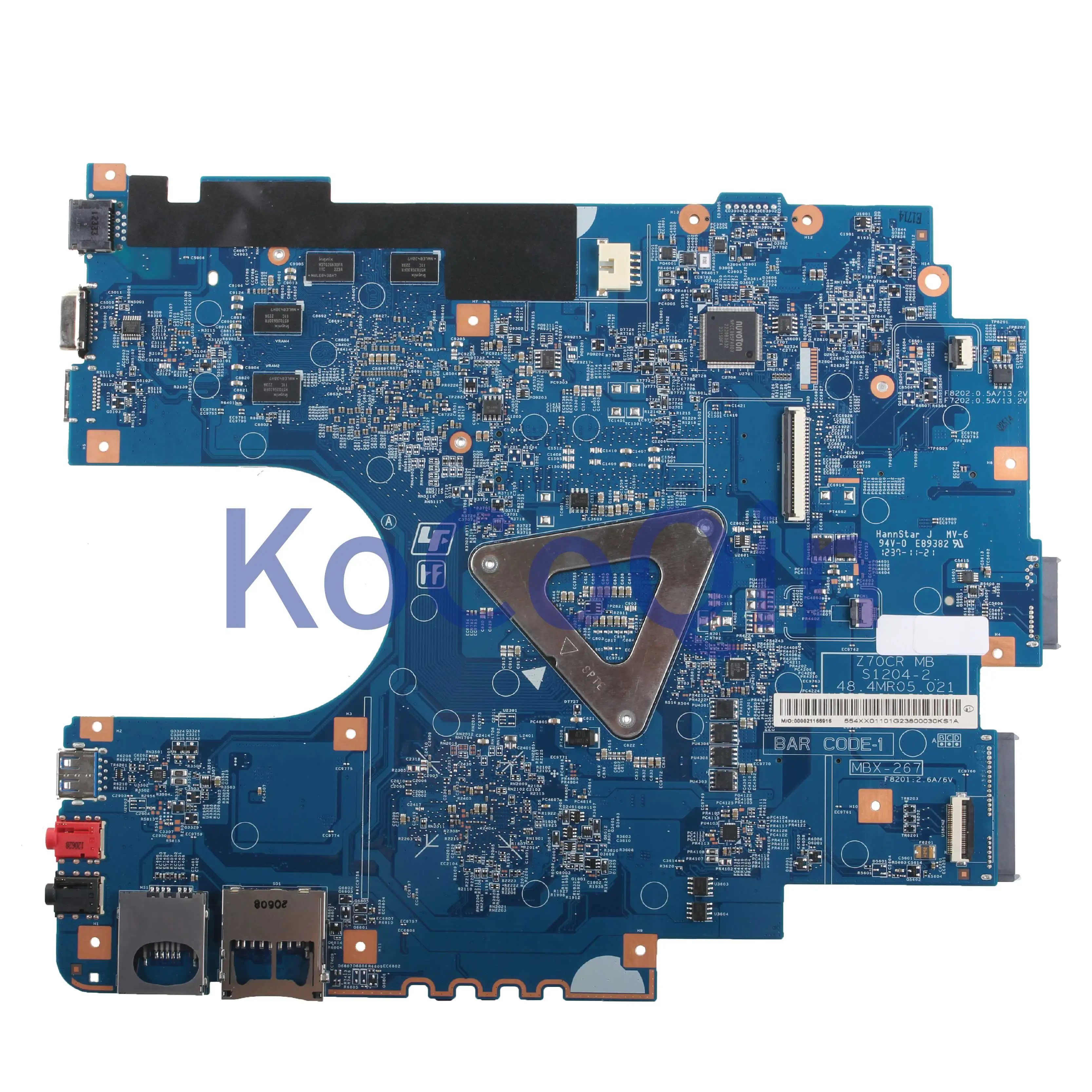Greatest  KoCoQin Laptop motherboard For SONY SVE17 SVE171 SVE1711F1EW MBX-267 Mainboard S1204-2 A1892049AA H
