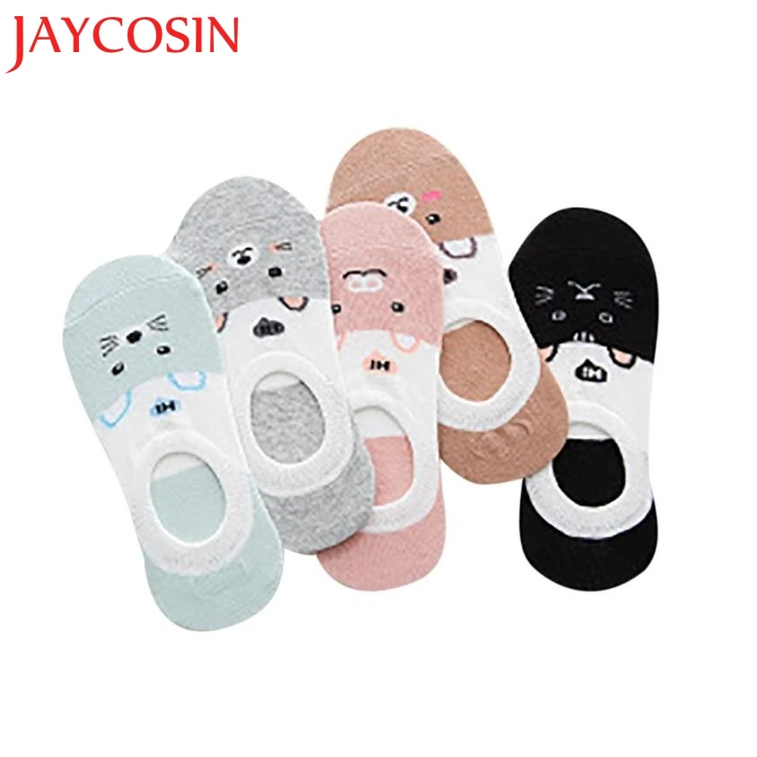 

JAYCOSIN 2018 Newly Women Socks Casual Work Business Cotton Cartoon Cat Fashion Sock Comfortable Cute dropshipped Jun 27