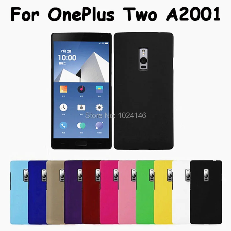 

New Slim Matte Hard Plastic Case Candy Color Frosted Anti-fingerprint PC Cover For OnePlus 2 One Plus Two A2001 5.5" 1+ 2