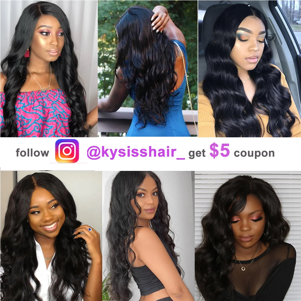 Unice Hair 12A Kysiss Series Virgin Hair Body Wave Brazilian Virgin Hair Weave 3 Bundles Send One Free Closure  Human Hair Weave images - 6