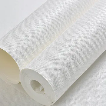 

53CM×9.5M Modern Simple 3d Effect Texture Embossed Wallpaper Roll Plain Non Woven Background Wall Paper Living Room