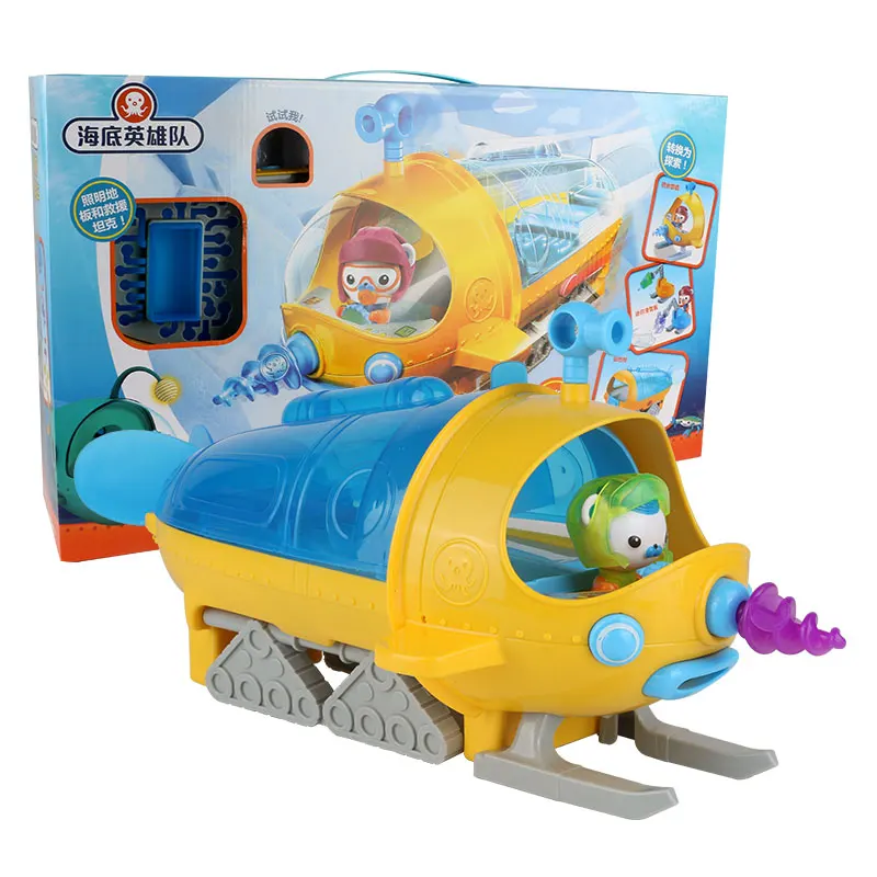 Большой Octonauts подводная лодка игрушки Octo-Pod U лодка китовый корабль модели детские новогодние игрушки подарок